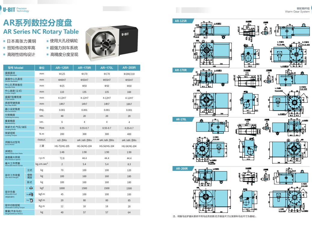 数控分度盘（型号AR-200R）